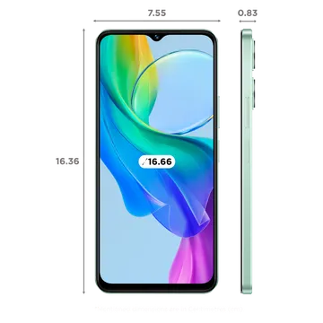 Vivo Y18e (4GB RAM, 64GB, Gem Green) Smart Phone