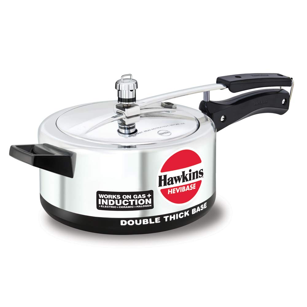 Hawkins 3.5 Litre Hevibase Pressure Cooker ( 2 Pcs )