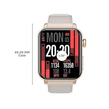   Compare Connect to Store Croma Velocity AM Smartwatch with Bluetooth Calling 2 Pcs
