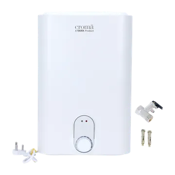 Croma 25 Litres 5 Star Storage Water Geyser (2000 Watts, White