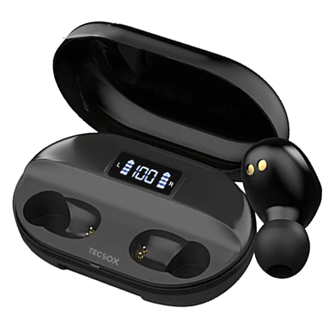 Tecsox Power House Bluetooth Earbuds | 40 Hr Playtime