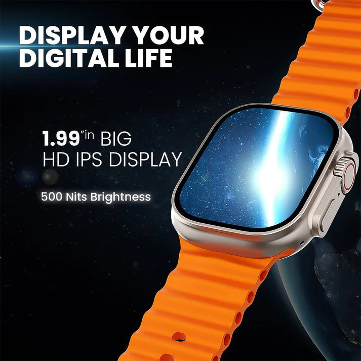 Tecsox Ultra Smart Watch Orange 1 Pcs 