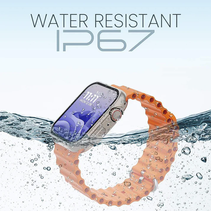 Tecsox Ultra Smart Watch Orange 1 Pcs 