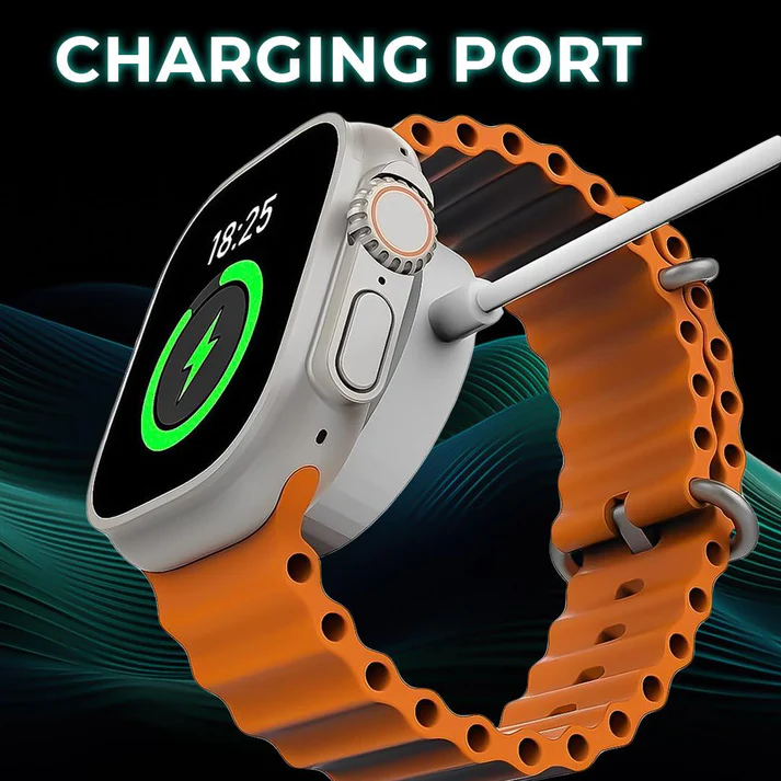 Tecsox Ultra Smart Watch Orange 1 Pcs 